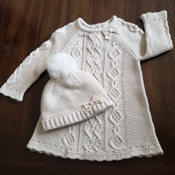 Cupcakes & Cashmere knit dress 12 mths - Picture 1 of 7